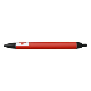 Stylo Noir Drapeau des Tonga