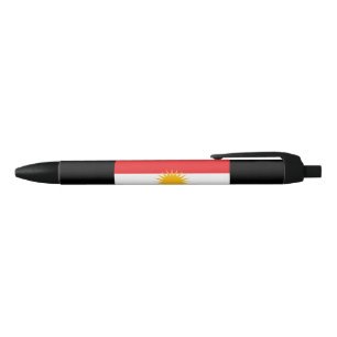 Stylo Noir Drapeau du Kurdistan