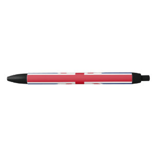 Stylo Noir Drapeau du Royaume-Uni