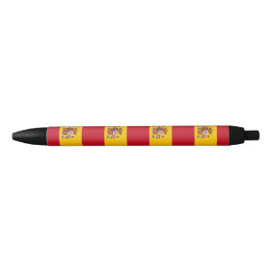 Stylo Noir Drapeau espagnol