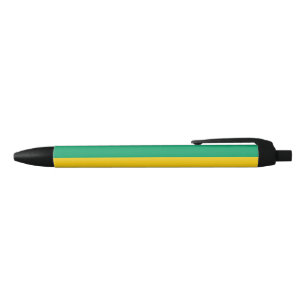 Stylo Noir Drapeau Gabon
