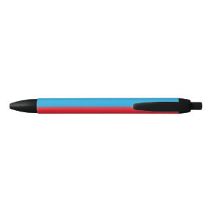 Stylo Noir Drapeau Luxembourg