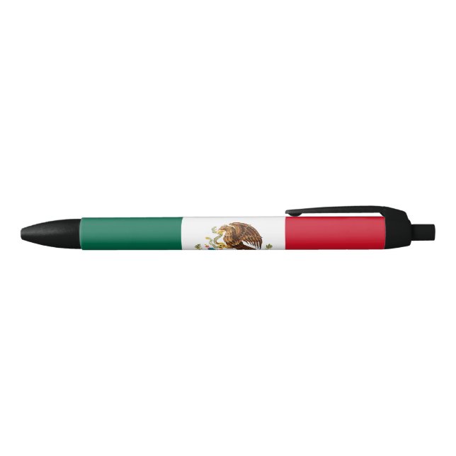 Stylo Noir Drapeau mexicain (Mexique) (Haut)