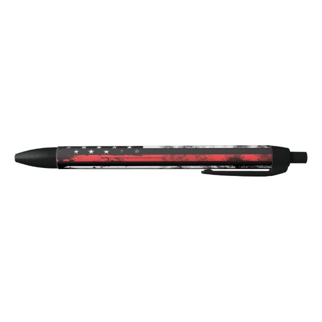 Stylo Noir Drapeau minuscule de la ligne rouge du bassin de p (Bas)