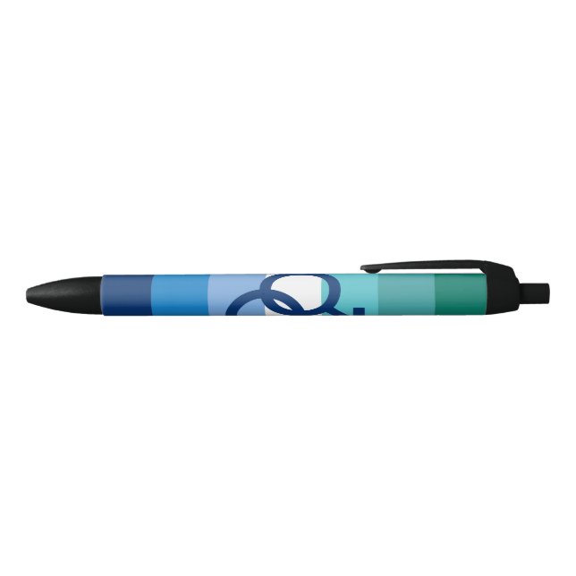 Stylo Noir Drapeau MLM Gay Male Pride (Haut)