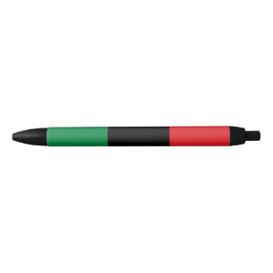 Stylo Noir Drapeau panafricain UNIA