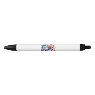 Stylo Noir Drapeau patriotique américain Gymnastique Design p