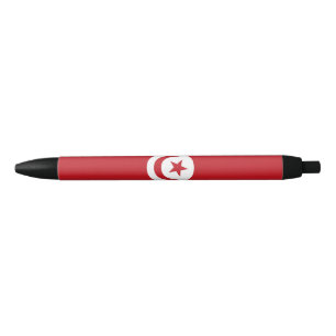 Stylo Noir Drapeau tunisien