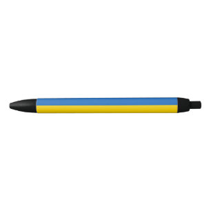 Stylo Noir Drapeau ukrainien (Ukraine)