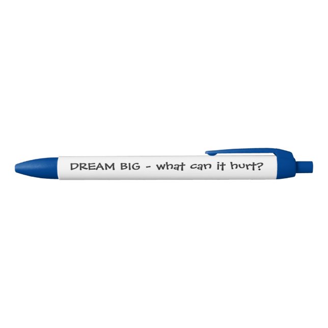 Stylo Noir Dream Big pen (Haut)