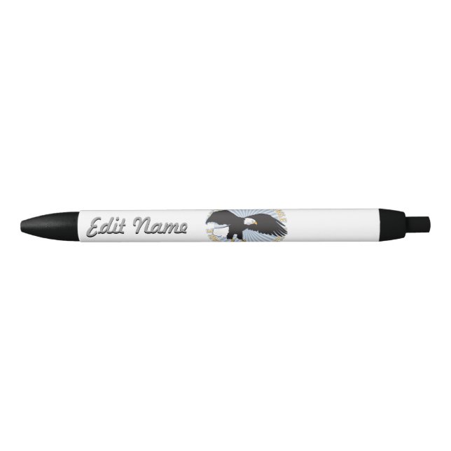 Stylo Noir Eagle classique (Devant)
