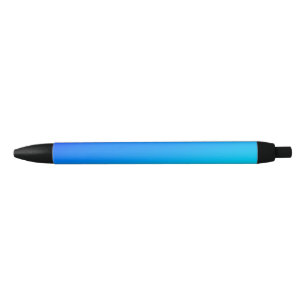 Stylo Noir Eau claire bleu cuivre pastel abstrait