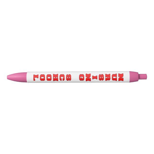 Stylo Noir École de soins infirmiers (Devant)