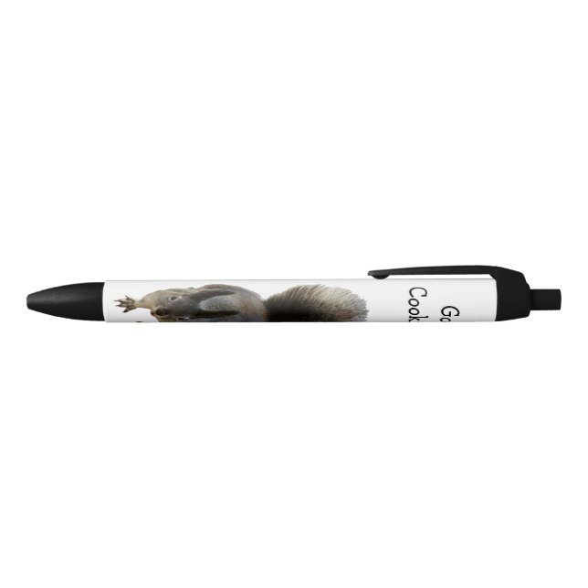 Stylo Noir Écureuil (Haut)