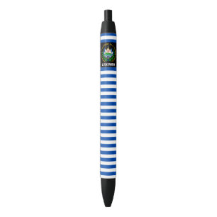 Stylo Noir El Salvador Drapeau mignon Patriotique