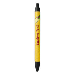 Stylo Noir Emballage sandwich Tortilla
