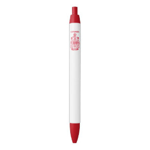 Stylo Noir emblème national du Canada