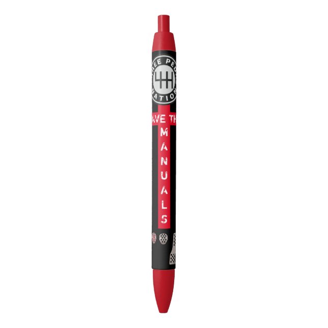 STYLO NOIR ENREGISTRER LES MANUELS (devant Vertical)