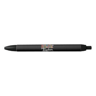 Stylo Noir Enseignant en maternelle Premier jour Groovy Retou