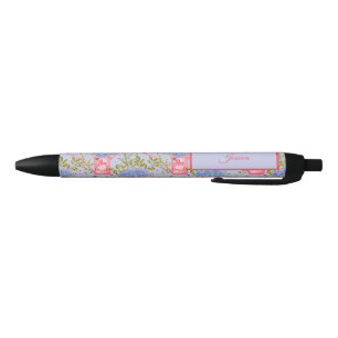 Stylo Noir Épanouissement intérieur Hydrangea en fleurs Cotta
