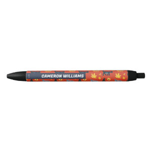 Stylo Noir Eric Carle   Caterpillar Motif Halloween