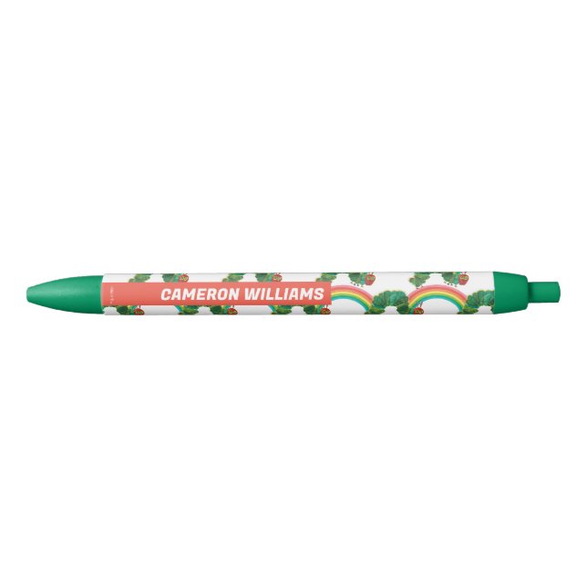 Stylo Noir Eric Carle Le Motif Très Affamé Caterpillar (Devant)