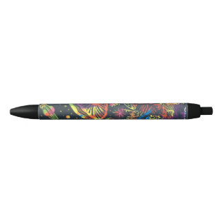 Stylo Noir Espace des champignons
