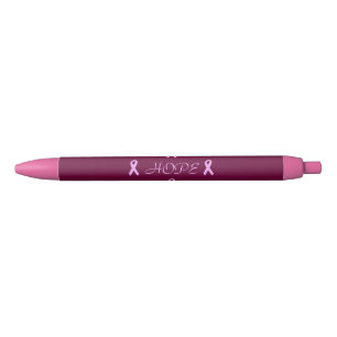 Stylo Noir Espoir de cancer du sein