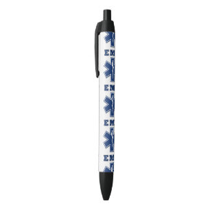 Stylo Noir Étoile d'EMT de la vie