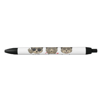 Stylo Noir Expression triple de meerkat