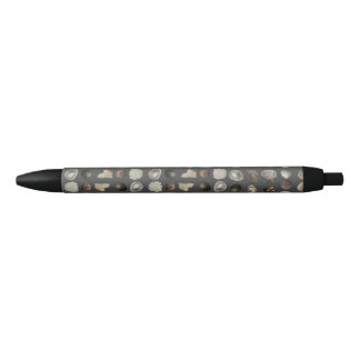 Stylo Noir Extravaganza de coquillages