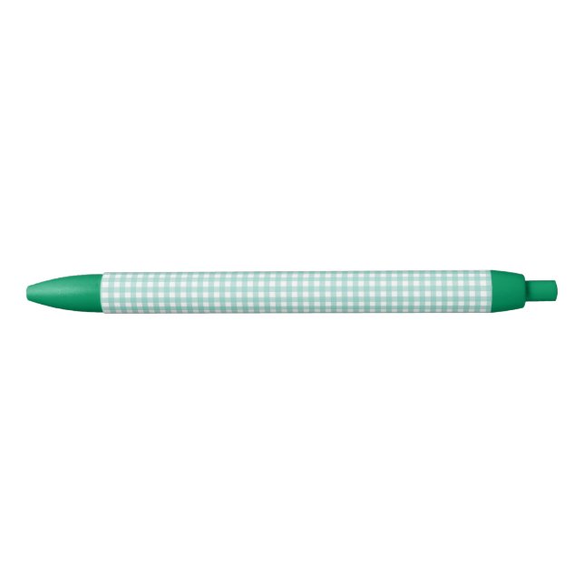 Stylo Noir F & L Green En vichy (Devant)