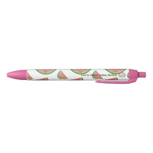 Stylo Noir Faisons quelques notes, Kawaii Watermelon Pen