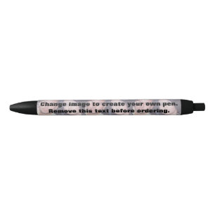 Stylo Noir Faites votre propre photo modèle personnalisée
