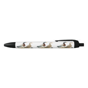 Stylo Noir Famille de canards de Saxe