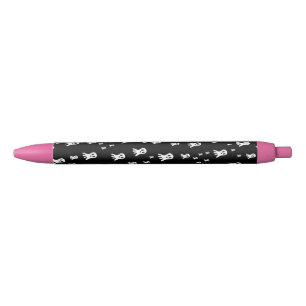 Stylo Noir Fantômes sombres d'Halloween