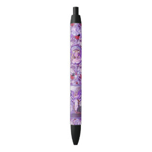 Stylo Noir fée du soleil pourpre