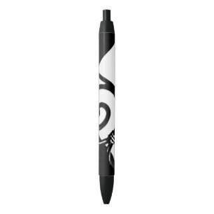 Stylo Noir Fer incurvé