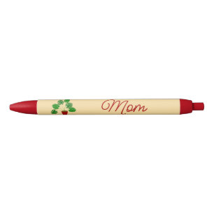 Stylo Noir Fête des mères Monstera Plante personnalisé
