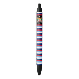 Stylo Noir Fidji Drapeau mignon Patriotique
