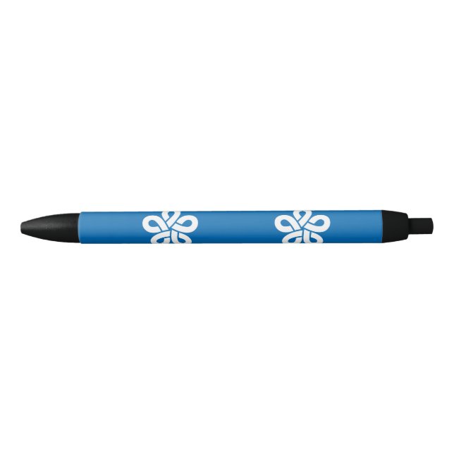 Stylo Noir Flag of Fukuoka Prefecture, Japan (Devant)