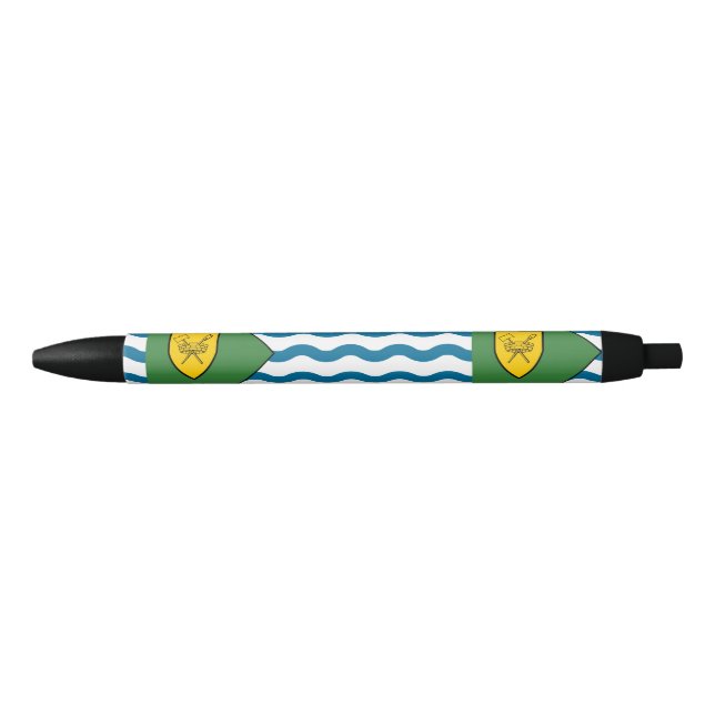 Stylo Noir Flag of Vancouver, British Columbia (Devant)