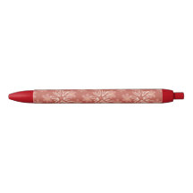 Fleurs rétro Rose Dusty - Motif botanique doux