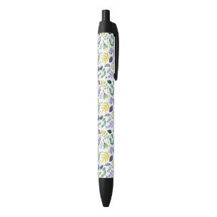 Stylo Noir Floral