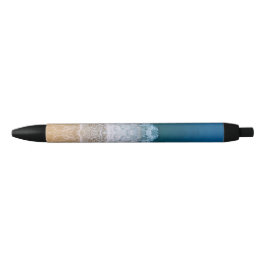 Stylo Noir Floride Turquoise Blue Sea Sandy Beach