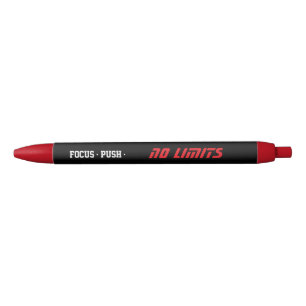 Stylo Noir Forme Motivationnelle