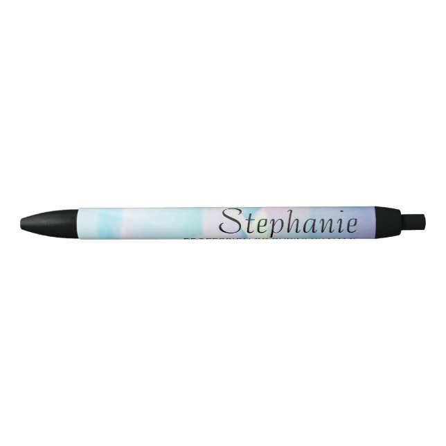 Stylo Noir Fournitures de bureau Opal accessoires de bureau (Devant)