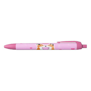 Stylo Noir Fox de jour de Valentines