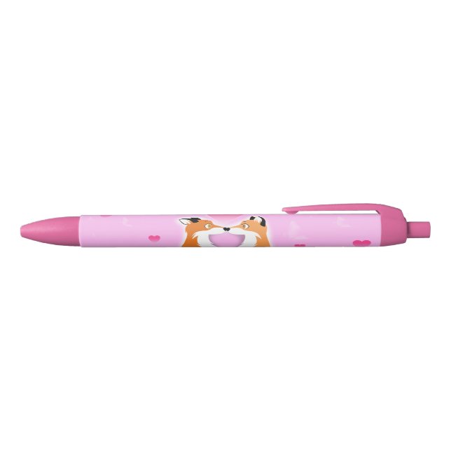 Stylo Noir Fox de jour de Valentines (Haut)