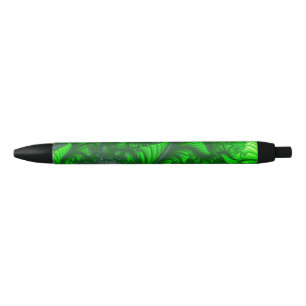 Stylo Noir fractale de la jungle